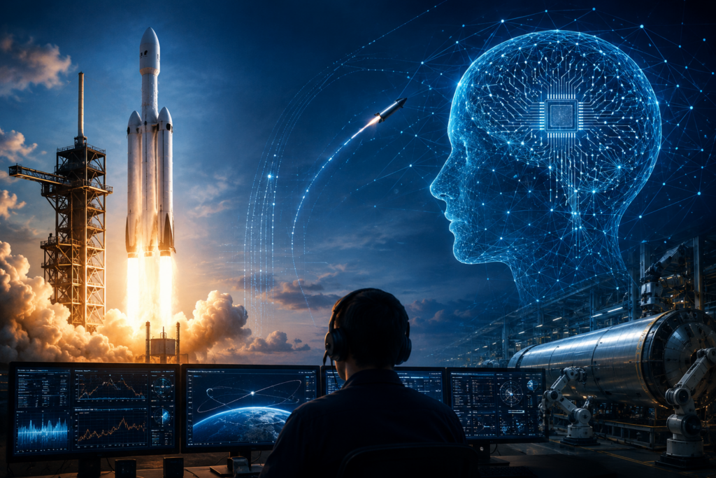AI Is the Real Engine Behind SpaceX's Rockets