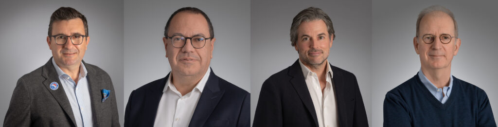 Olivier Cazullo Xavier Côte de Soux Stanislas de Rémur et Thibault de Tersant Olivier Cazullo Xavier Côte de Soux Stanislas de Remur et Thibault de Tersant