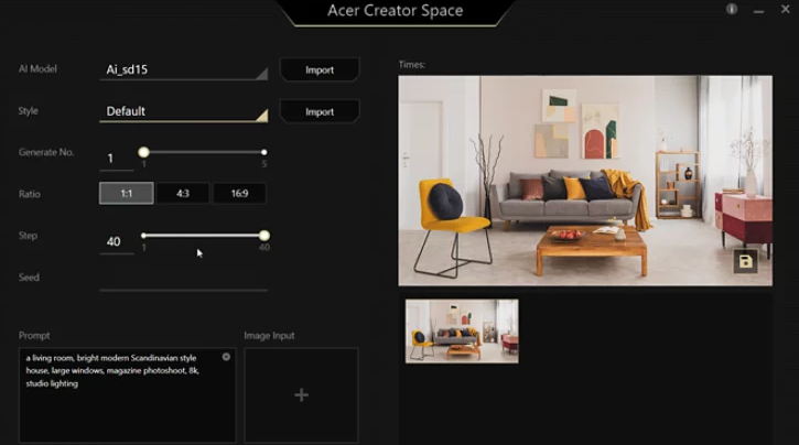 Acer Creator Space