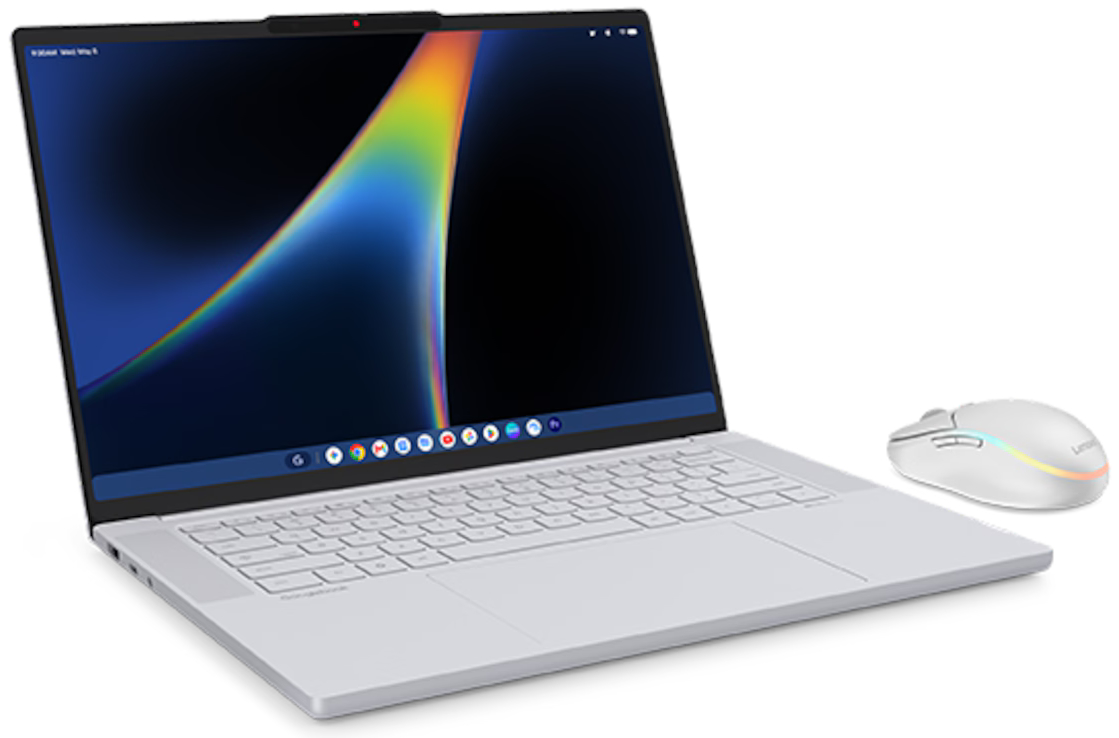 Lenovo Googlebook 15 with mouse